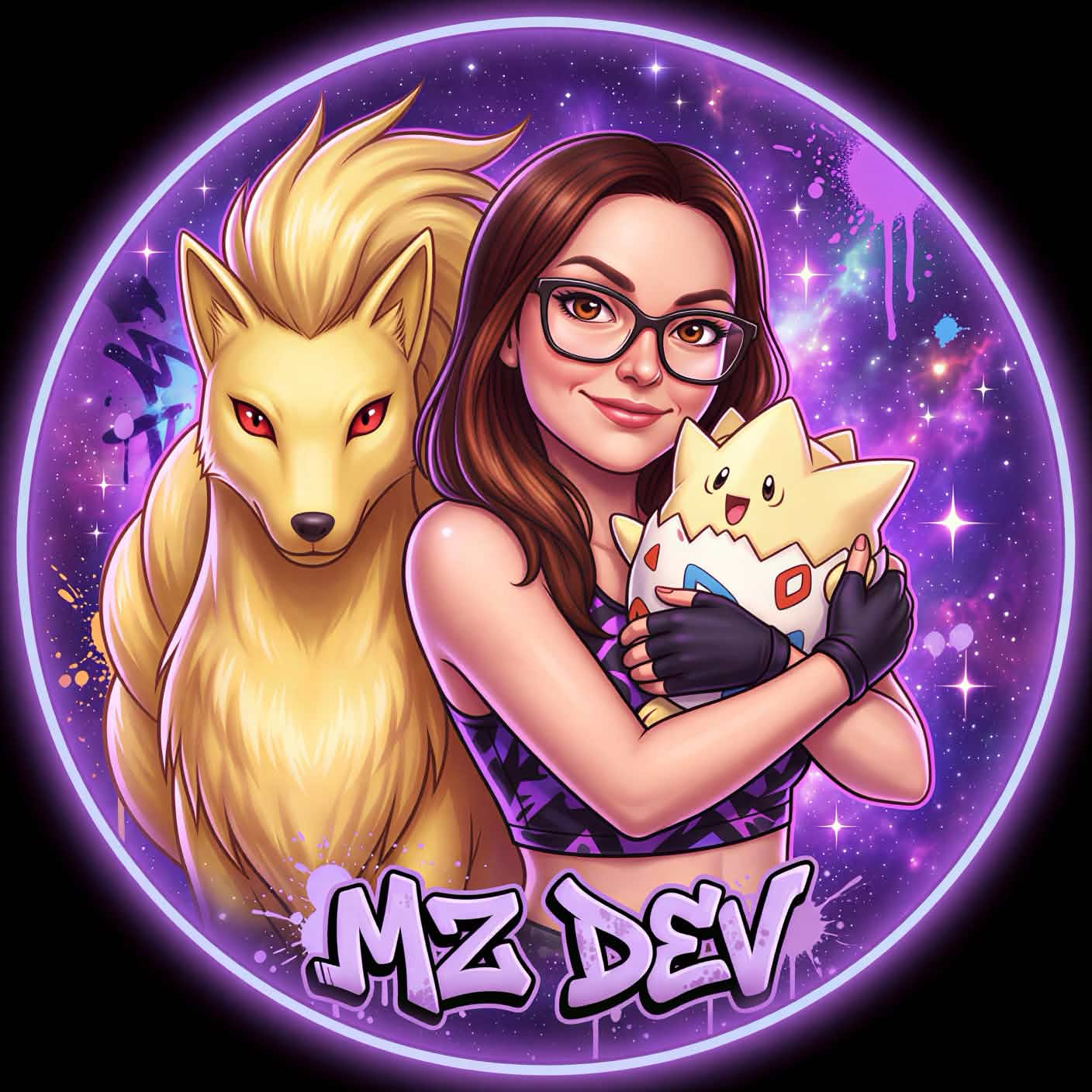Miz Dev fantasy portrait artwork
