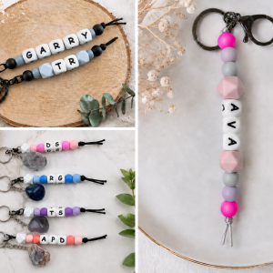 TR Designz - Custom Charm keychain